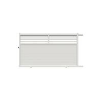 Portail coulissant aluminium Veliha | Lapeyre
