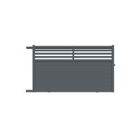 Portail coulissant VELIHA alu gris anthracite RAL 7016 H.179 x l.307 gauche Main Image