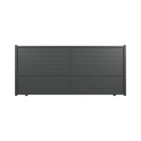 Portail coulissant aluminium Vassili | Lapeyre