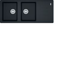 Evier MALTA synthèse onyx  2 bacs L.116 x l.50 cm Main Image