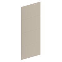 Porte de caisson coulissante Pléiade H.230cm gris | Lapeyre