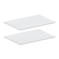 2 tablettes Pleiade blanc l.80xp.55 Main Image