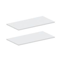 2 tablettes Pleiade blanc l.80xp.40 Main Image