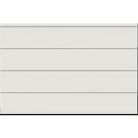 PG sectionnelle ALEXANDRE Kit CTP Blanc lisse + Compact 600 IO - H.200 x l.300 Main Image