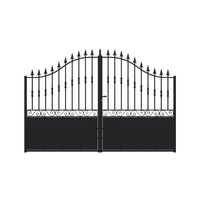 Portail battant DOMMARTIN acier-Lapeyre