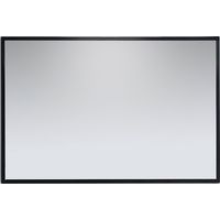 Miroir cadre METAL2 noir réversible 60x90 cm Main Image