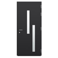 Porte d'entrée Anastasia aluminium vitrée sur mesure | Lapeyre