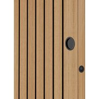 Porte coulissante chêne plaqué RAPHAELLE| Lapeyre