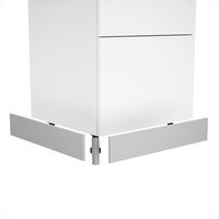 Jeu de 2 potelets H15 cm pour meuble bas de cuisine | Lapeyre