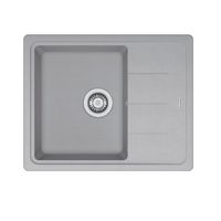 Evier MALTA synthèse platinum 1 bac L.62 x l.50 cm Main Image