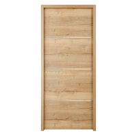 Bloc-porte ROXIE *** Acoustique Chêne vintage inserts Inox- H.90 - H.204 x l.73D Main Image