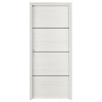 Bloc-porte ROXIE *** Thermique Blanc galet inserts Noir - H.90 - H.204 x l.83 D Main Image
