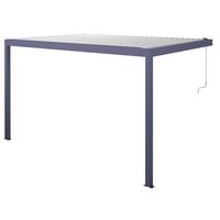 Pergola aluminium Ava murale