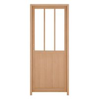 Bloc porte CHAPITRE ** Chêne plaqué  - Huisserie 90mm -  H.204 x l.73 D Main Image