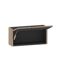 Meuble haut de rangement avec porte relevante Infiny | Lapeyre