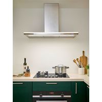 Hotte décorative box murale lumineuse en inox FALMEC - Cuisines - Lapeyre