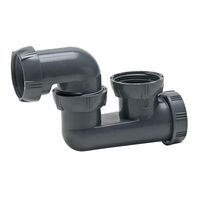 Siphon de baignoire seul