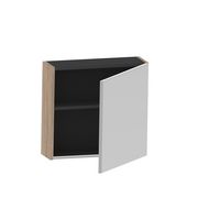 Armoire de toilette INFINY 1 porte miroir - Lapeyre