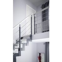 Balustrade avec câbles en aluminium Epure -Lapeyre