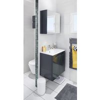Plan vasque simple 120 cm résine INFINY - Lapeyre