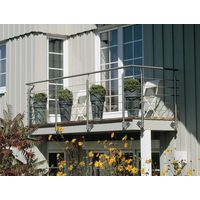 Balustrade inox Marin tubes sur mesure - Lapeyre