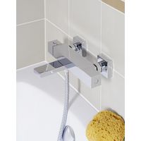 Mitigeur thermostatique baignoire Diamant bec rabattable - Salle de bains