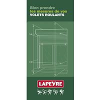 Volet roulant solaire pour fenêtre et porte-fenêtre - Lapeyre