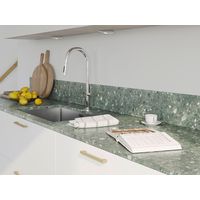 Plan de travail granit VERT SALVAN sur-mesure Ep.20 mm | Lapeyre
