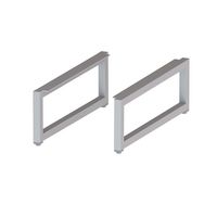 Lot de 2 pieds STRUCTURE pour meuble sous vasque  | Lapeyre