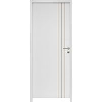 Bloc-porte acoustique LINE * prépeint - Huisserie 90 | Lapeyre
