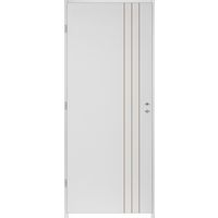Bloc-porte acoustique LINE * prépeint - Huisserie 72 | Lapeyre