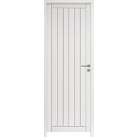 Bloc-porte VERTICALE * à peindre - Huisserie 90 | Lapeyre