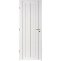 Bloc-porte VERTICALE * à peindre - Huisserie 90 | Lapeyre