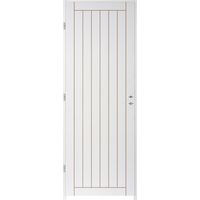 Bloc-porte VERTICALE * à peindre - Huisserie 90 | Lapeyre