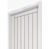 Bloc-porte thermique VERTICALE * à peindre - Huisserie 72 | Lapeyre