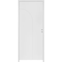 Bloc-porte ARCHE *** Acoustique Laqué Blanc - Huisserie 90 - H.204 x l.73 G Main Image