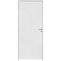 Bloc-porte acoustique huisserie 90 blanc laqué ARCHE***|Lapeyre