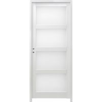 Bloc-porte ELEGANCE vitrée *** Laqué Blanc - Huisserie 90 - H.204 x l.93 D Main Image