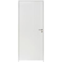 Bloc-porte huisserie 90 blanc laqué LINE| Lapeyre