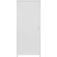Bloc-porte ROMY *** Acoustique Laqué Blanc - Huisserie 90mm - H.204 x 73 G Main Image