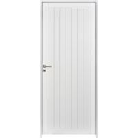 Bloc-porte acoustique huisserie 90 blanc laqué VERTICALE| Lapeyre