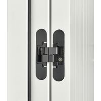 Bloc-porte acoustique huisserie 90 blanc laqué VERTICALE| Lapeyre