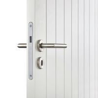 Bloc-porte acoustique huisserie 90 blanc laqué VERTICALE| Lapeyre