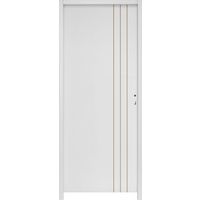 Bloc-porte LINE* Thermique Prépeint Blanc-Huisserie 72-Ame polyst-H.204 x l.83 G Main Image