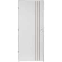 Bloc-porte thermique LINE * prépeint - Huisserie 72 | Lapeyre