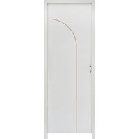 Bloc porte thermique huisserie 90 prêt-à-peindre ARCHE ALVEO|Lapeyre