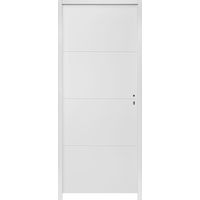 Bloc-porte HARMONIE *** Thermique Laqué Blanc - Huisserie 90 - H.204 x 73 G Main Image