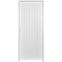 Bloc-porte VERTICALE *** Thermique Laqué Blanc - H90- Ame polyst- H.204 x l.83 D Main Image
