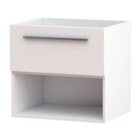 Meuble sous-vasque L.60 cm, 1 tiroir FOKUS25 monté