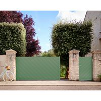 Portail coulissant SIBARI aluminium sur mesure Main Image